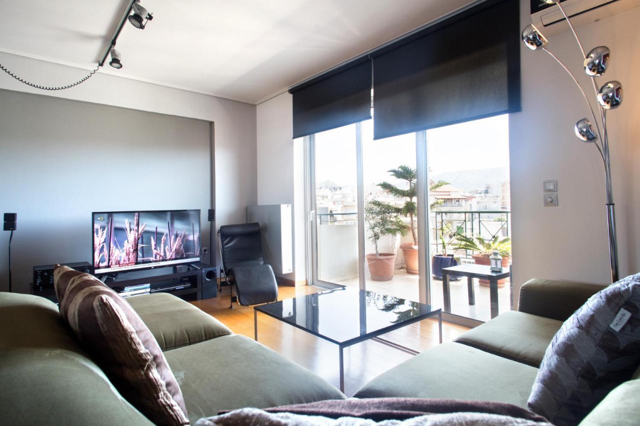 Acropolis Tony's Penthouse Apartment Atena Exterior foto